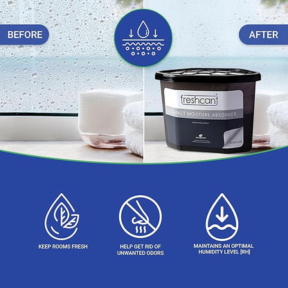 Freshcant Moisture Absorber Bundle, Room and Closet Freshener, Moisture and - Image 4