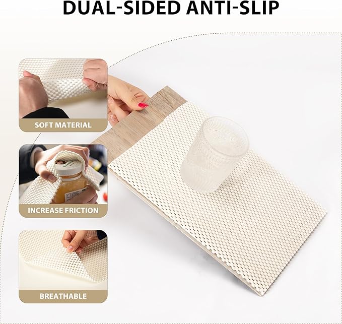 Shelf Liners for Cabinets-Drawer Liner Cabinet Liners for Shelves Kitchen - Image 3
