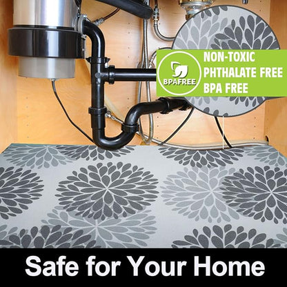 AiBOB Waterproof Under The Sink Mat, Absorbent Quick Dry Sink Liners Protect - Image 7