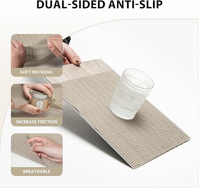 Shelf Liners for Cabinets-Drawer Liner Cabinet Liners for Shelves Kitchen - Image 3