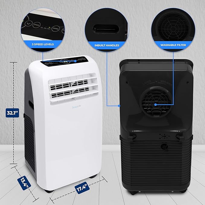SereneLife Small Air Conditioner Portable 10, 000 BTU - Image 6