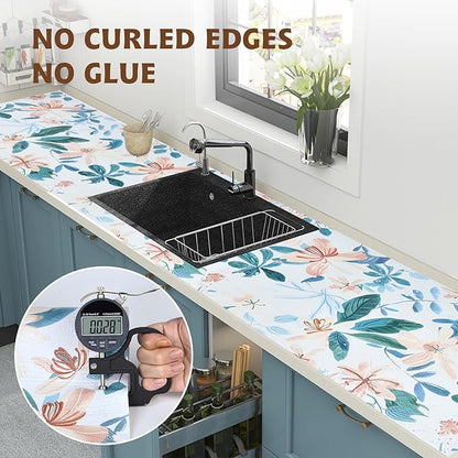 Shelf Liners for Kitchen Cabinets 12in x 20FT, Non Adhesive Drawer Liner - Image 8