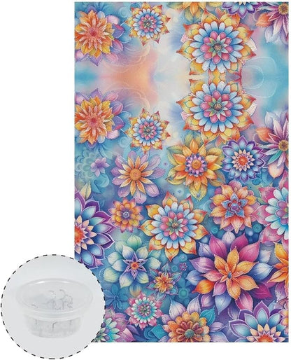 Tropical Flower Sofa Headrest Covers Anti-Fade Protective Sofa Covers - Image 2