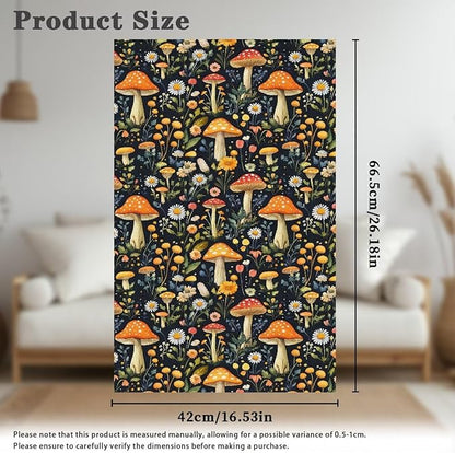 Headrest Recliner Cover Mushroom Flower Washable Dust Cover - Image 6