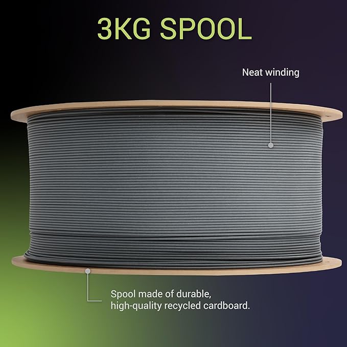 Polymaker Fiberon PPS-GF20 Filament 1.75mm 3kg Spool, Extreme Heat Resistance - Image 2
