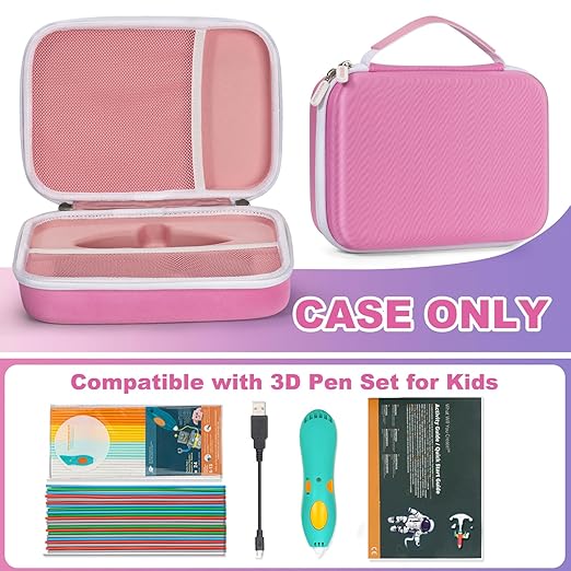 Case for 3Doodler Start+ Essentials 3D Pen Set, Art Activity Set Storage for - Image 6