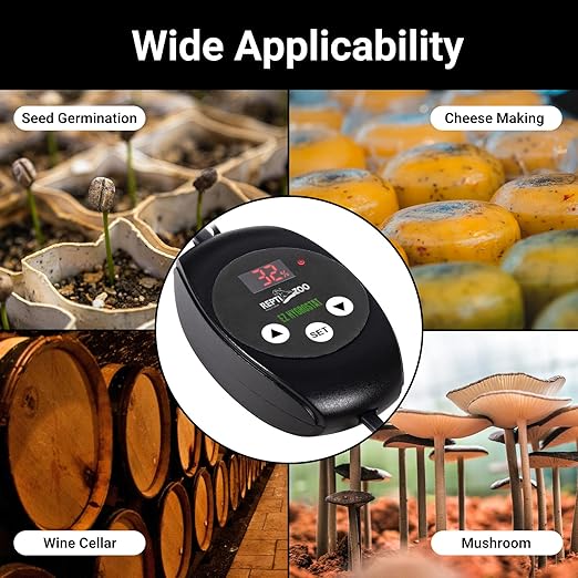 REPTI ZOO Reptile Digital Hygrometer Controller LED Humidistat Reptile Humidity - Image 5