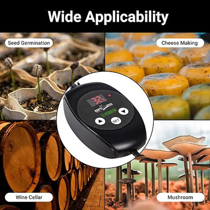REPTI ZOO Reptile Digital Hygrometer Controller LED Humidistat Reptile Humidity - Image 5