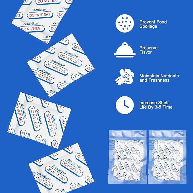 400cc Oxygen Absorbers for Food Storage - Image 2