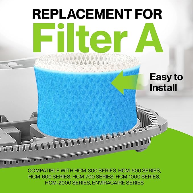 Durabasics 4 Pack of Premium Humidifier Filters Compatible - Image 3