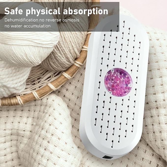 Dehumidifier, Humidity Absorbers, Portable Rechargeable Electric Dehumidifiers - Image 4