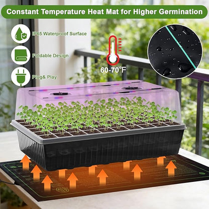 120-Cell Self-Watering Seed Starter Tray - Image 4