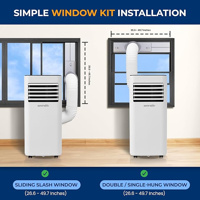 SereneLife Portable Air Conditioner 10000 BTU - Image 5