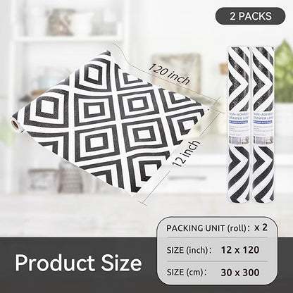 FIFTY FEET 12"x120" Non-Adhesive Shelf Liner - Image 5