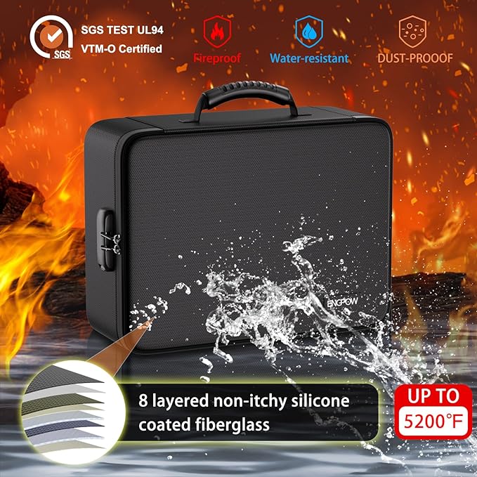 ENGPOW Fireproof File Organizer Bag - Image 4