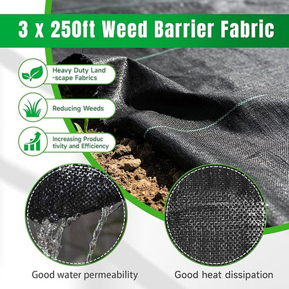 Weed Barrier Fabric Planting Cover - Image 2