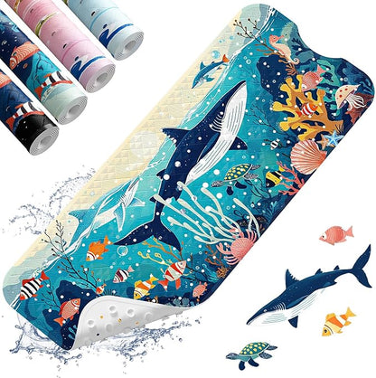 XIYUNTE Baby Bath Mat for Tub Non Slip Kids Bath Mat by XIYUNTE