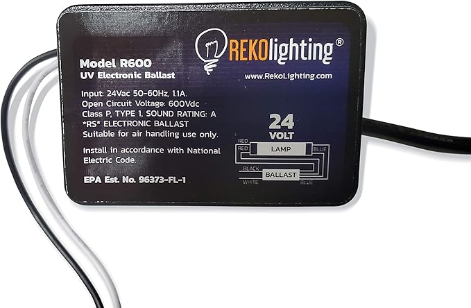 24 Volts Power Input! Pureuv 14" Bulb Uv Light Coil Cleaner - Image 5