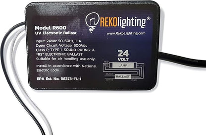 24 Volts Power Input! Pureuv 14" Bulb Uv Light Coil Cleaner - Image 5