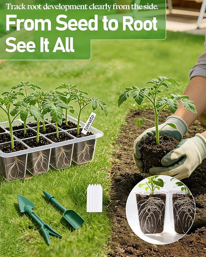 joyhalo 10 Packs Seed Starter Tray - Image 5