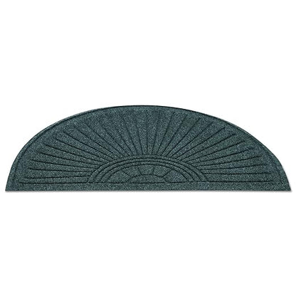 Guardian EcoGuard Diamond Fan Indoor Wiper Door Mat, Recycled Plactic and Rubber by GuardianFloorProtection