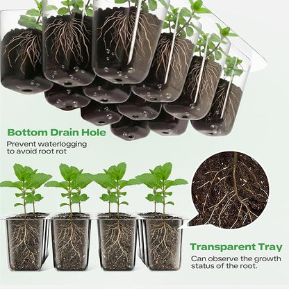 YAUNGEL 4 Pack Seed Starter Tray - Image 6