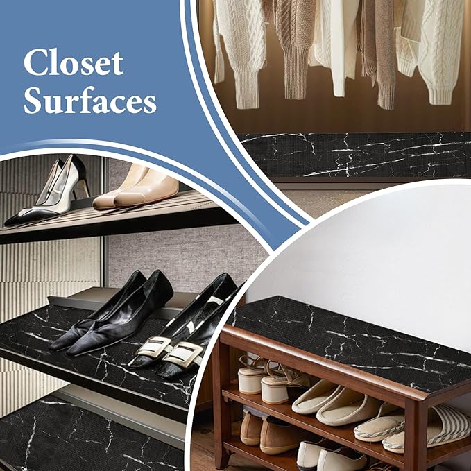 Drawer and Shelf Liner for Kitchen Cabinet: 17 in X 20 Ft Non Slip Waterproof - Image 7