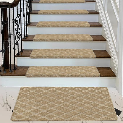 PURE ERA Carpet Stair Tread Landing Mat Tape Free Self Adhesive Non Slip Skid - Image 2