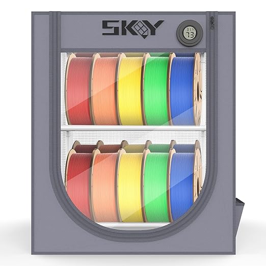 3D Printer Filament Storage Box by Cregrant3D