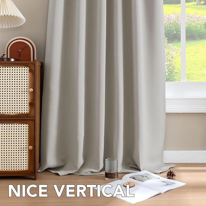 H.VERSAILTEX Blackout Curtains Thermal Insulated Window Treatment Panels Room - Image 8