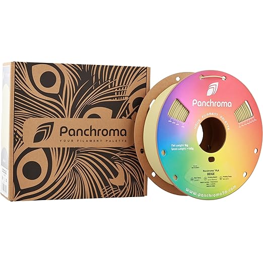Panchroma PLA Beige 3D Printer Filament, 1kg Spool, High Speed Printing - Image 8
