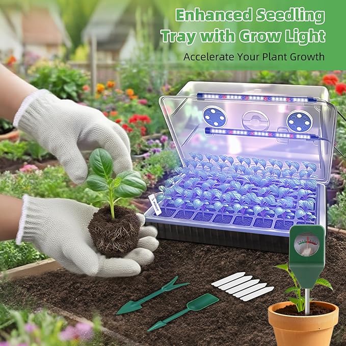 120-Cell Self-Watering Seed Starter Tray - Image 2