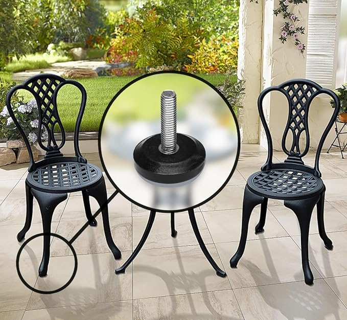 Slipstick Gorilla Outdoor Adjustable Furniture Levelers Weatherproof Screw in - Image 7