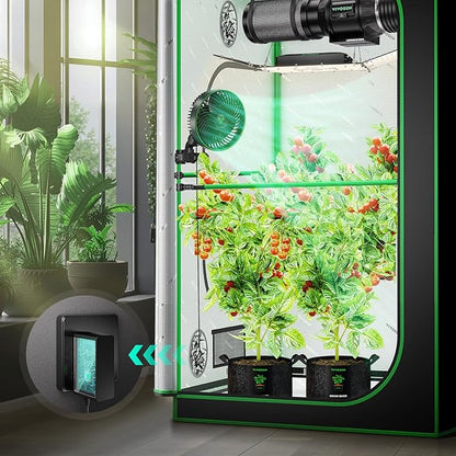 VIVOSUN AeroWave E6 Gen2, Grow Tent Clip Fan 6”, EC Motor, Smart Control - Image 9