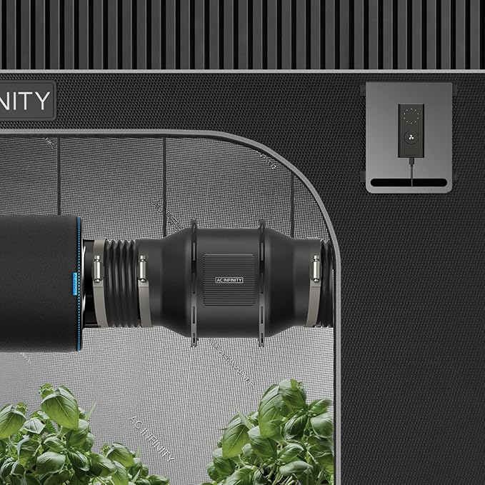 AC Infinity CLOUDLINE A8, Quiet 8" Inline Duct Fan - Image 7