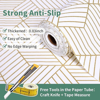 Shelf Liners for Kitchen Cabinets 12in x 30FT, Non Adhesive Cabinet Liner - Image 2