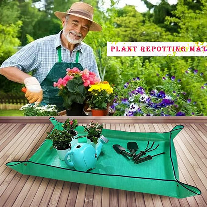 2 PCS Plant Repotting Mat for Indoor Plants, Portable Potting Mat Gardening - Image 2