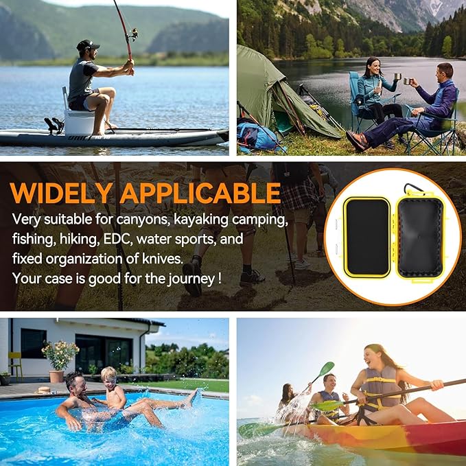 Dry Box Outdoor Waterproof Airtight Storage Case Hard Shell Wet Dry Box Carry - Image 5