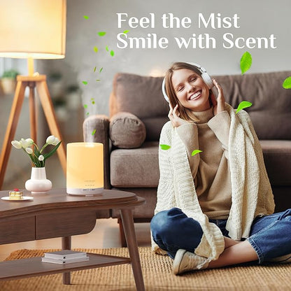 ASAKUKI Essential Oil Diffuser, 5-in-1 Quiet Humidifier, Home Fragrance Aroma - Image 7