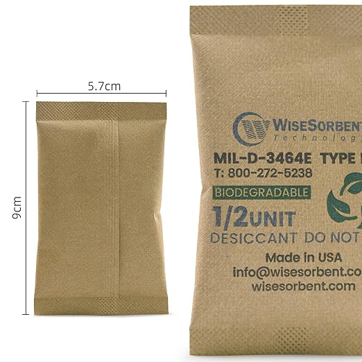 Kraft Clay Desiccants Packs for Safe, 17 Gram 700 Pack Dehumidifier for Gun Safe - Image 2