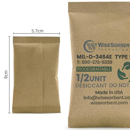 Kraft Clay Desiccants Packs for Safe, 17 Gram 700 Pack Dehumidifier for Gun Safe - Image 2