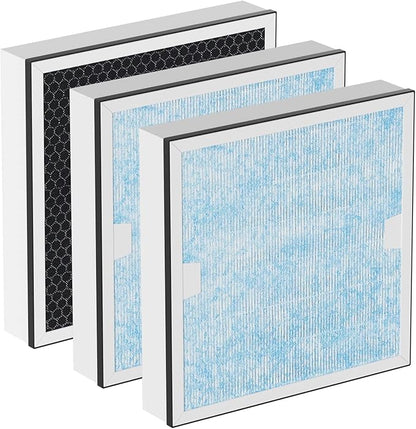 Carmerny HEPA & Activated Carbon Filter Replacement Set Compatible by Carmerny