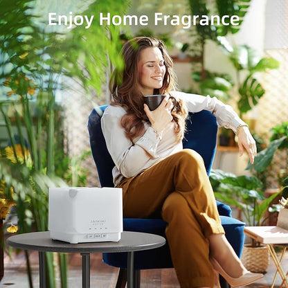 ASAKUKI Essential Oil Diffuser, Auto-Off Safety Switch, and 7 LED Light Colors - Image 5
