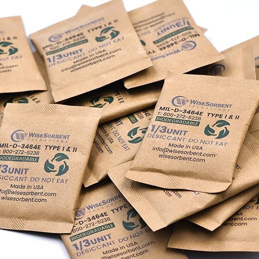 Kraft Clay Desiccants Packs for Safe, 11 Gram 270 Pack Dehumidifier for Gun Safe - Image 7