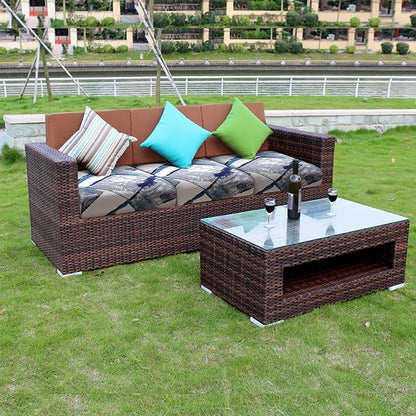 Fuloon Sofa Cushion Covers, Stretch Printed Seat Cushion Cover Couch Seat - Image 2