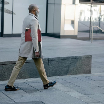 Heavy-Duty Money Bag with Lock – 9" x 12" Water-Repellent Laminated Nylon Bank - Image 5