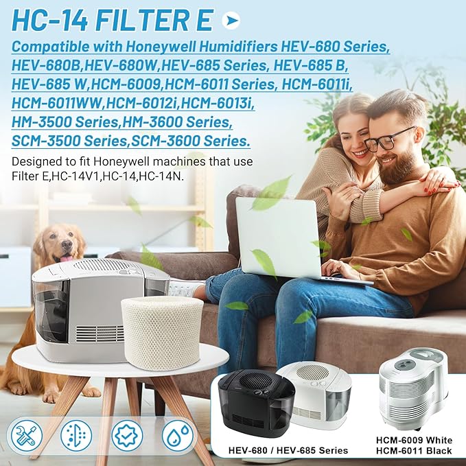Lemige 3 Pack HC14 Filter E Replacement - Image 2