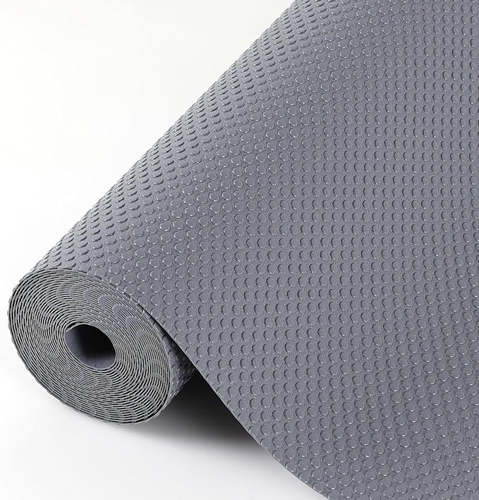 Hersvin Shelf Liners, 24in x 20ft Kitchen Drawer Mats, Non-Adhesive EVA by Hersvin