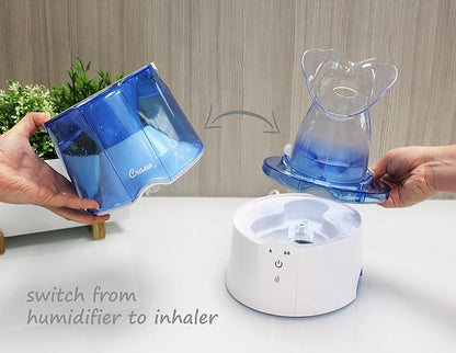 Crane Steam Inhaler & Warm Mist Humidifier, 0.5 Gallon, Humidifier FSA Eligible - Image 6