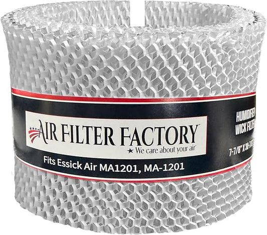 Air Filter Factory Replacement For Essick Air MA1201, MA-1201 Humidifier Wick by AIRFILTERFACTORY